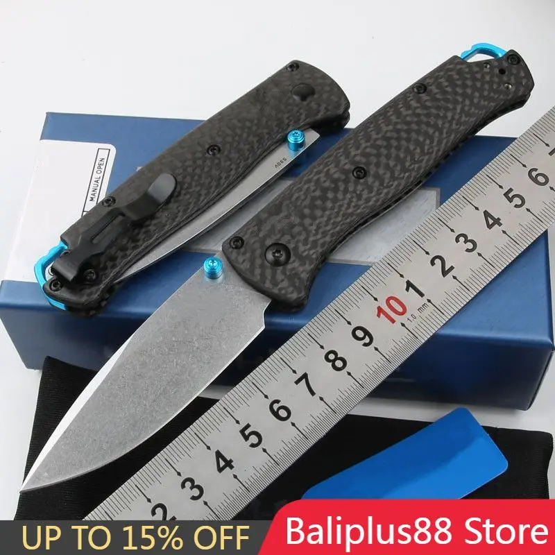 Карманный складной нож с бабочкой лезвие S30V рукоятка из углеродного