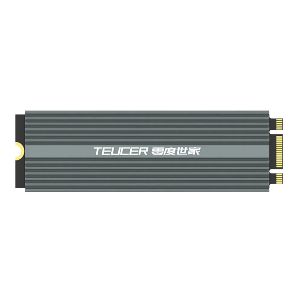 

TEUCER M2-LD02 алюминиевый сплав M.2 SSD радиатор 9 мм M2 2280 твердотельный жесткий диск радиатор с термопанелью