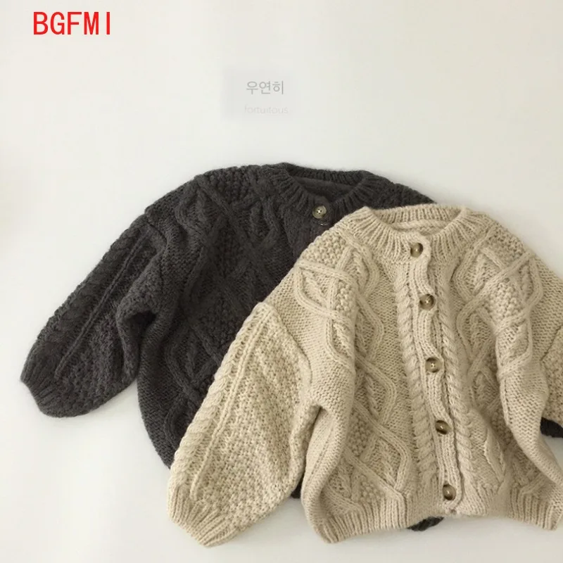 

Детский мохеровый кардиган, свободный свитер с длинным рукавом в Корейском стиле, весна-осень