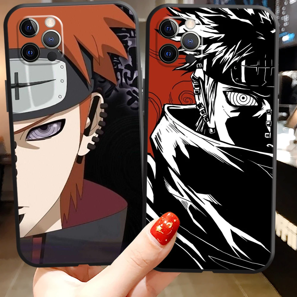 

Naruto Japanese Anime Phone Cases For iPhone 11 12 Pro MAX 6S 7 8 Plus XS MAX 12 13 Mini X XR SE 2020 Back Cover Soft TPU Coque