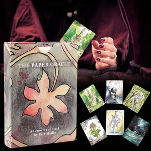 Tarot Oracle Card Mysterious Divination Tarot Card Female Girl Card Game English Playing Cards The Paper Oracle Lenormand Deck