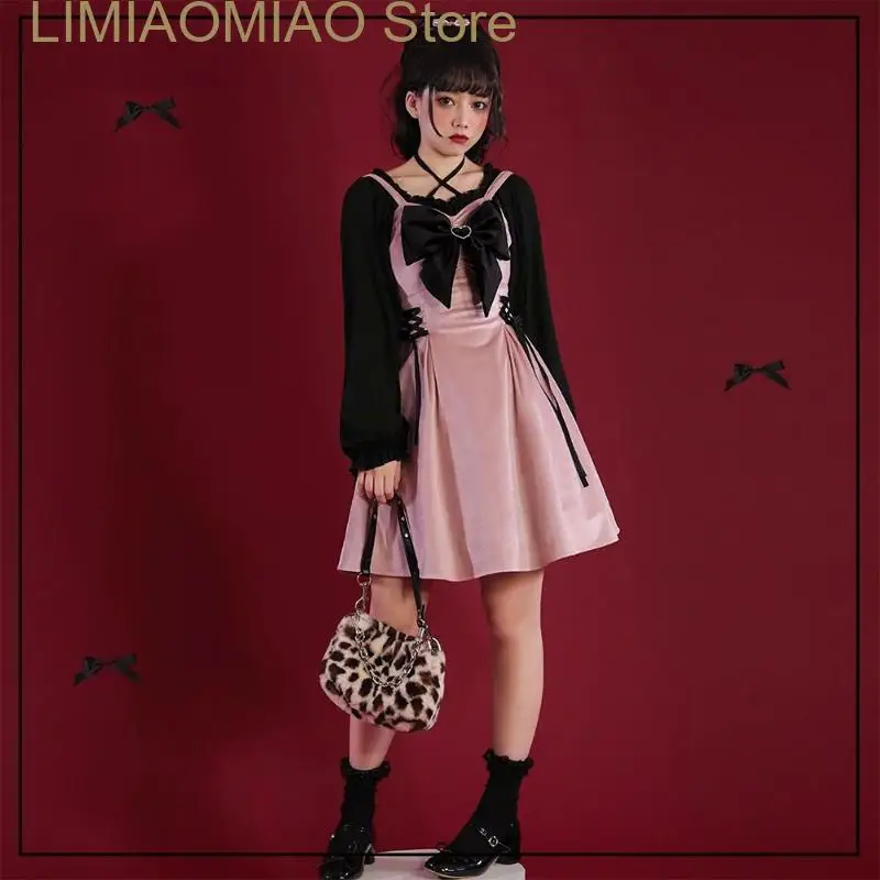 Новое черное платье с розовым бантом женские бандажные трапециевидные платья