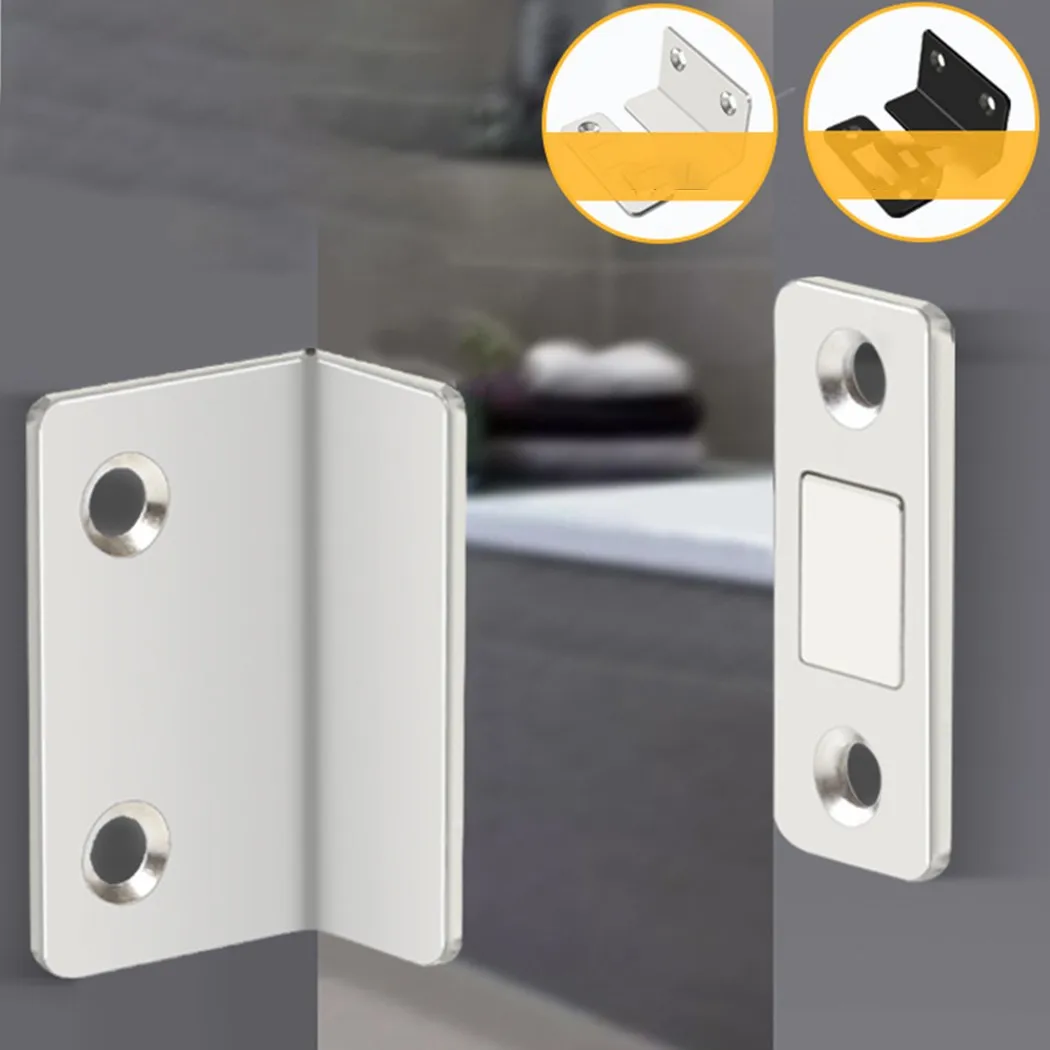 1Pc Strong Magnetic Steel Catch Latch Ultra Thin For Door Cabinet Cupboard Closer Magnet Wardrobes Drawer Home Furniture Fitting images - 6