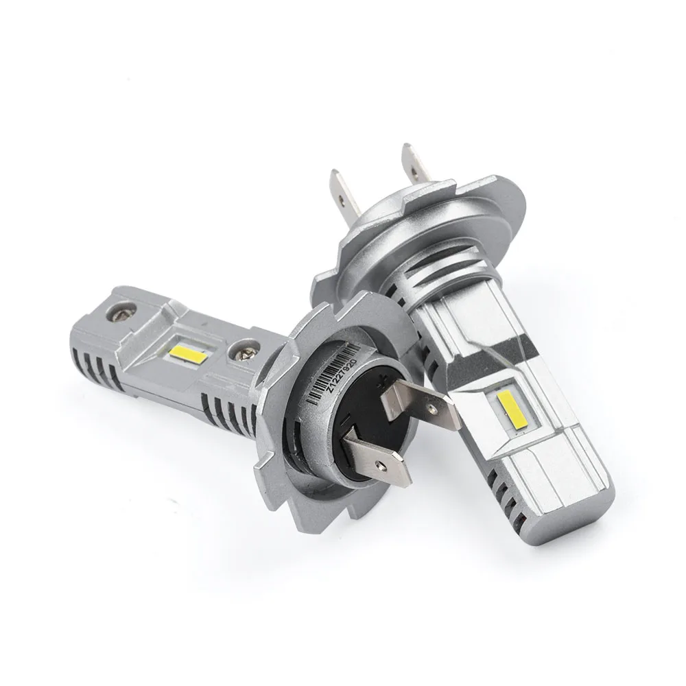 

2PCS H7 Led Bulbs For Motorcycle Car Headlights Super Bright High Low Beam 6500K White Auto Lighting Canbus Error Free