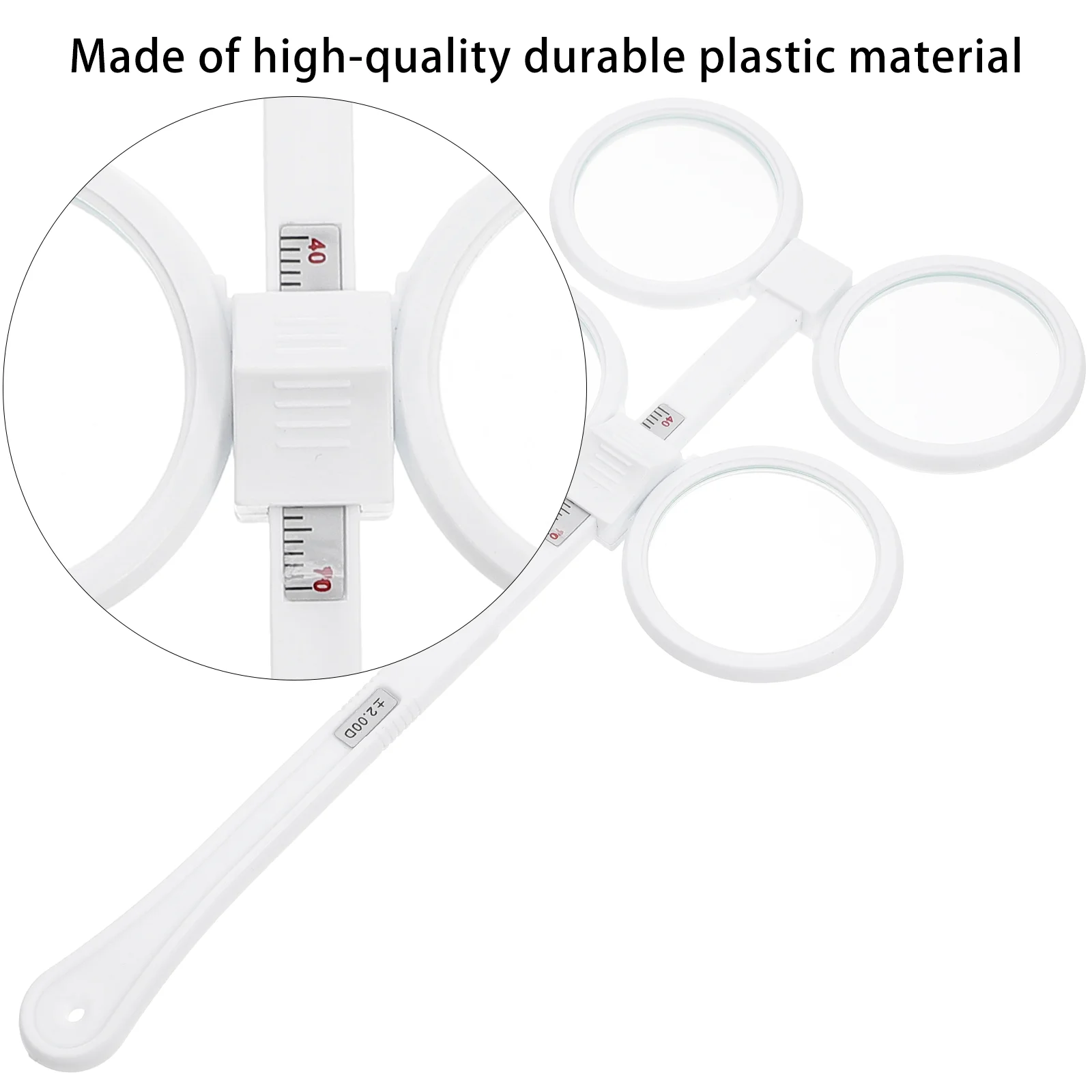 Учебный оптический переворачивающийся объектив линейка для зрачков