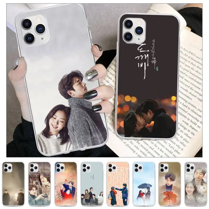 

Goblin Korean Drama Phone Case For IPhone 13 12 11 Pro Max Mini Xs X Xr 8 7 6s 6 Plus Se 2020 Transparent Coque