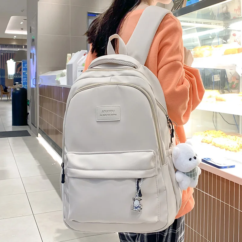 

XZAN 2023 Fashion Lady High m2 Waterproof College Backpack Trendy Women Laptop School Bags Cute Girl Travel Book Bag Cool