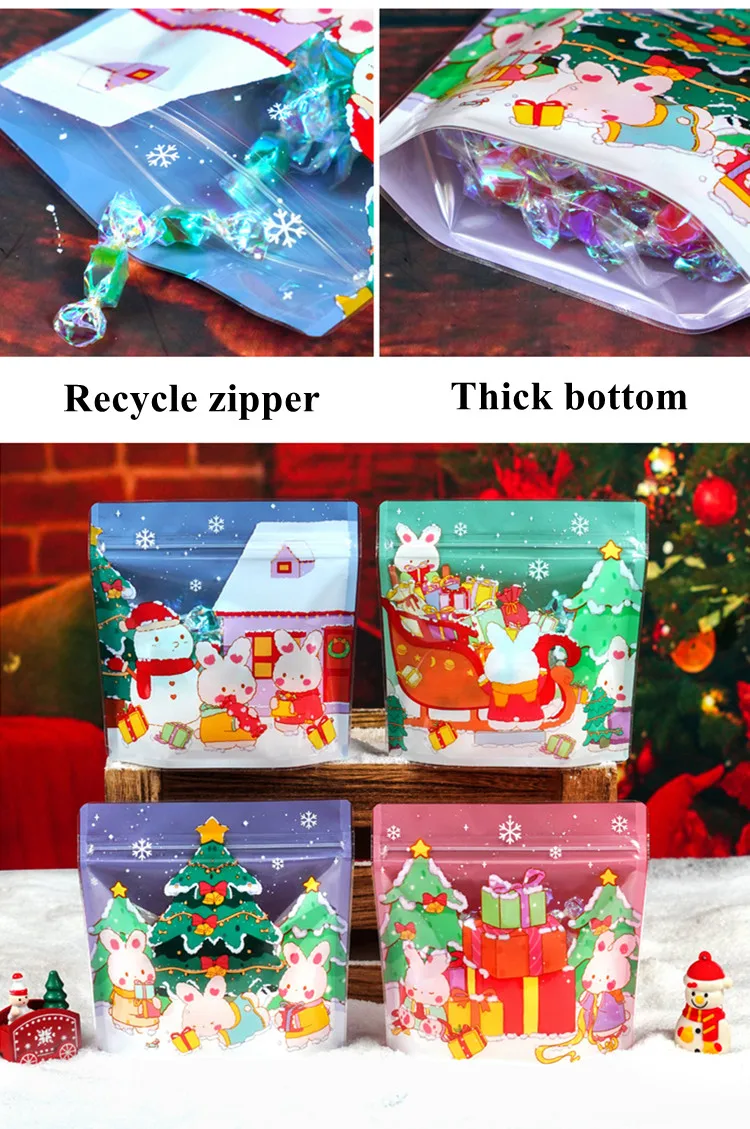 100 шт. милые пластиковые пакеты для упаковки детского сада