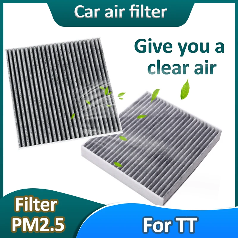 For Audi TT TTS TTRS FV 8S 2015~2024 2023 2022 2021 2020 Car Cabin Purifier Breath Fresh Air Conditioning Filter Accessories