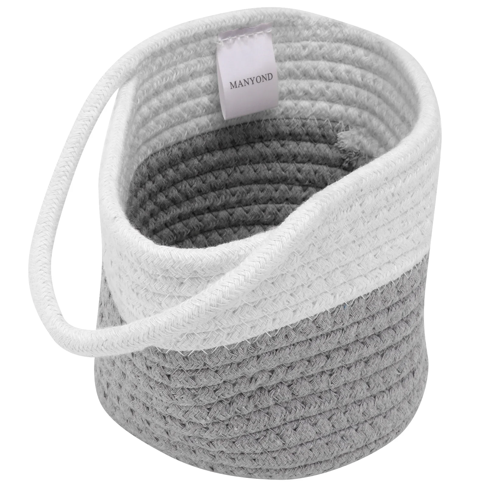 

1Pc Cotton Rope Hanging Basket Wall Decor Gift Sundries Wall-mounted Basket