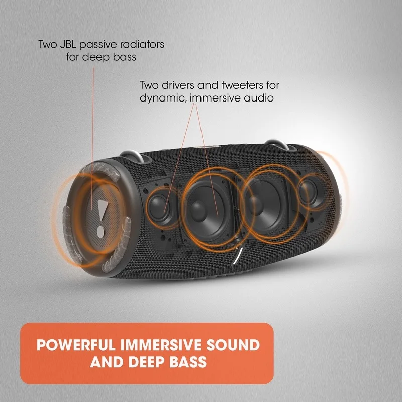100% оригинальный Jbl Xtreme 3 Портативный беспроводной Bluetooth-Динамик Boombox Зарядка 5 IP67