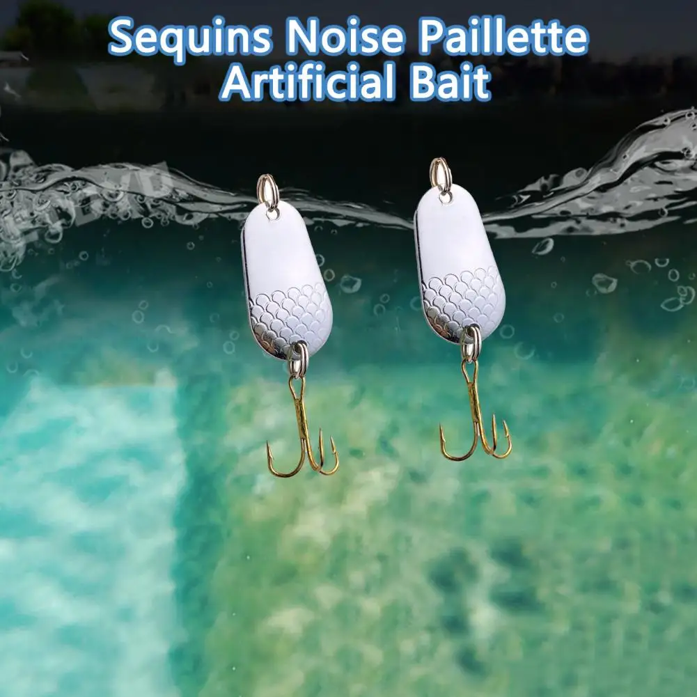 

2Pcs Fishing Bait Durable Easy to Store Universal for Freshwater Saltwater Artificial Lure Fishing Lure