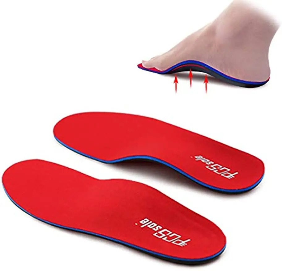 PCSsole Orthotic Arch Support Shoe Inserts Insoles for Flat Feet,Feet Pain,Plantar Fasciitis,Insoles for Men and Women
