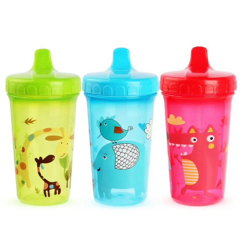 

New 300ml Baby Feeding Bottle Infant Leak Proof Cup Training Drinking Cup
