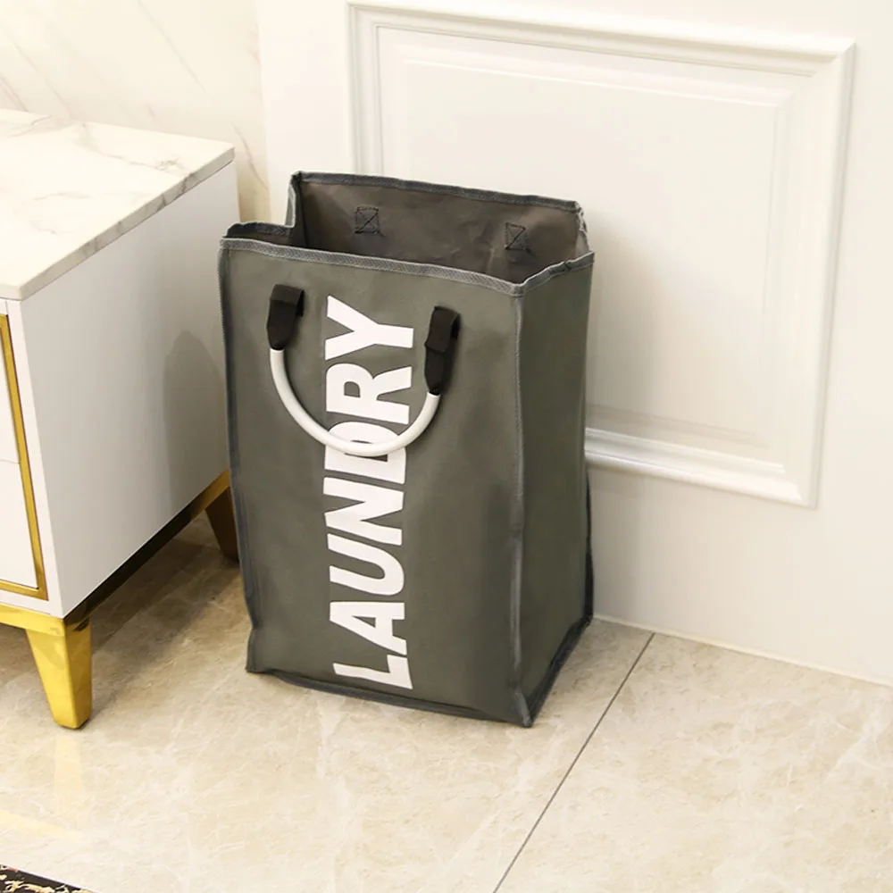 Складная корзина для белья большая грязного сортировки сумка грязной одежды из
