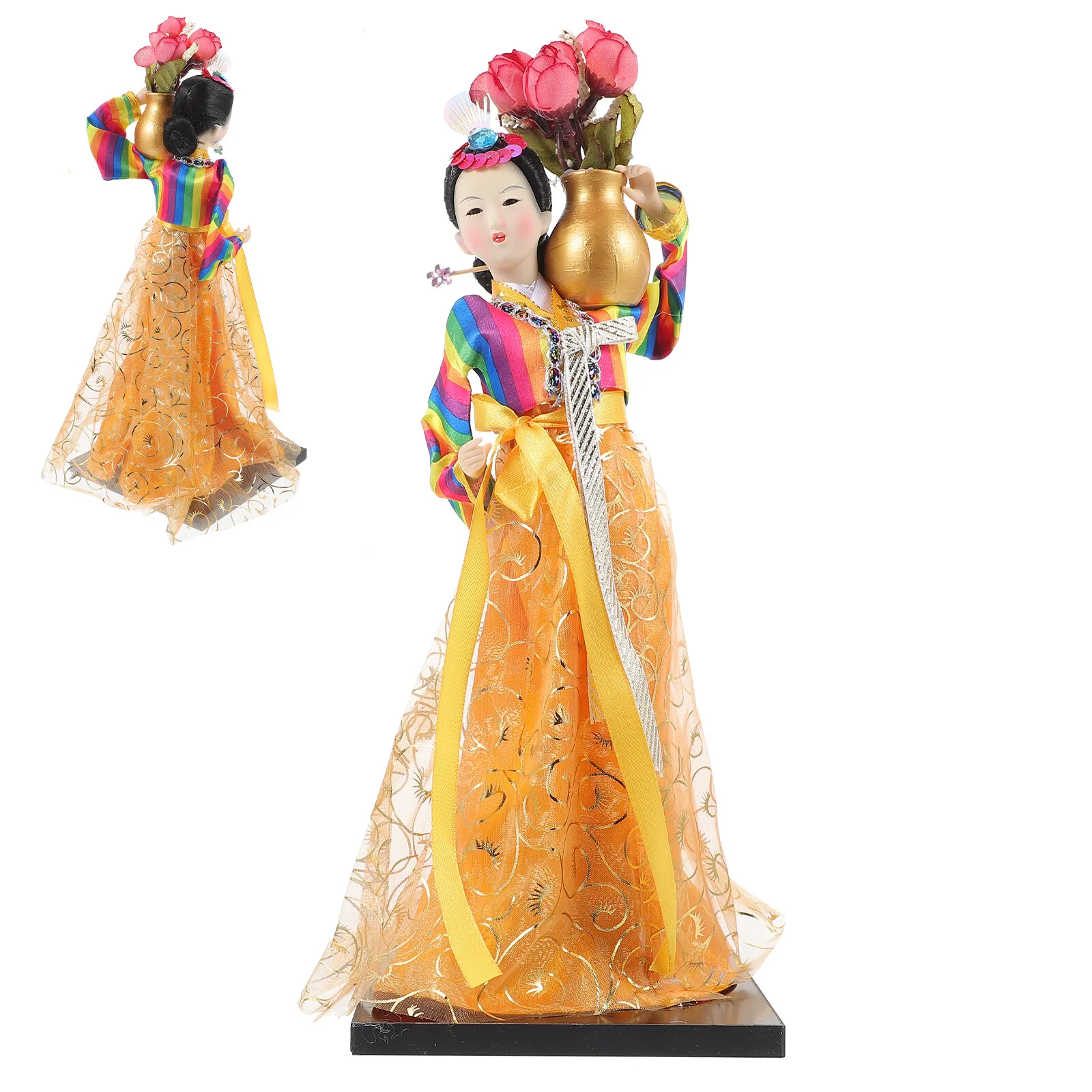 

Корейская фигурка Hanbok, Декор, настольное платье, куклы, фигурка