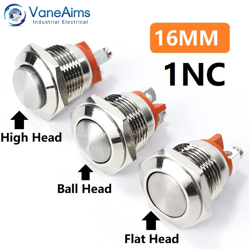 

Кнопочный переключатель VaneAims 16 мм 1NC