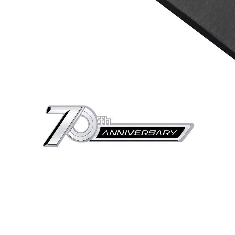 

70-Й АВИВЕРСИРНЫЙ ЗНАЧОК, эмблема, 3D наклейка, значок из АБС-пластика для LJ76 LJ78 LJ79 LC200 LC300 FJ150 LAND CRUISER TOYOTA, украшение для тела