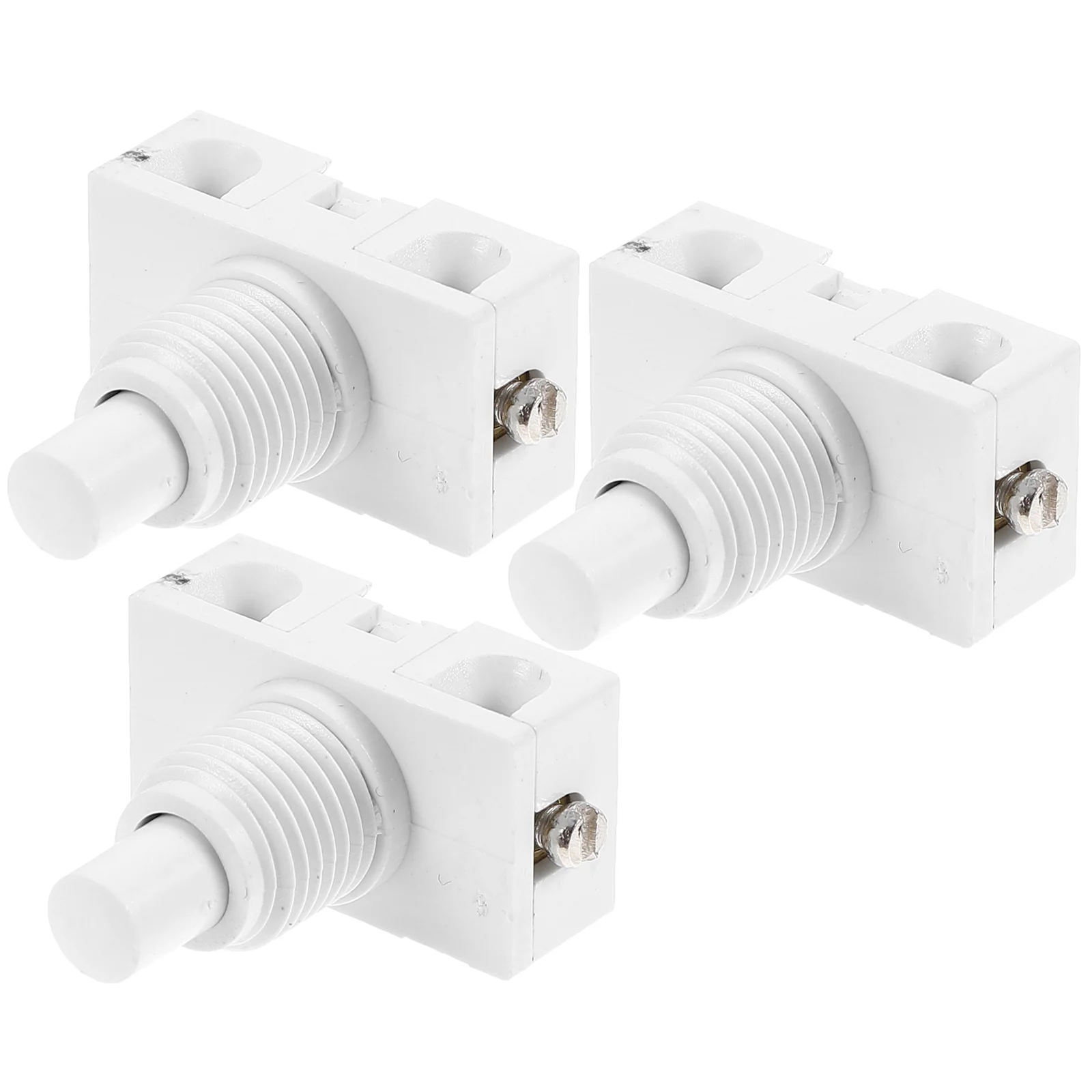 

3Pcs Switch Replacement Press Switch Self-Locking Light Switch
