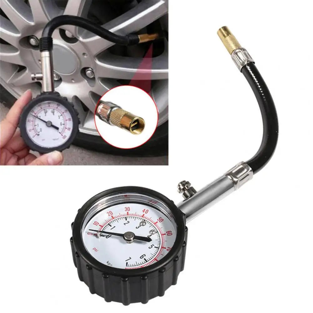 

Tire Pressure Gauge Universal High Precision Long Tube Car Auto Tyre Air Pressure Tester for Motorcycle