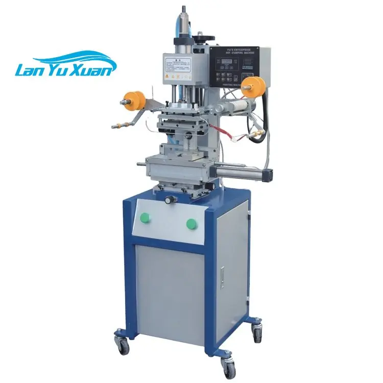 

glass bottle hot stamping printing machine for bottles cups