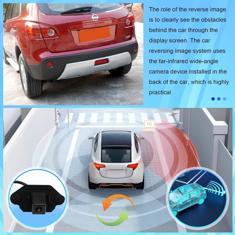 28442-EY00A Автомобильная парковочная камера заднего вида для Nissan Qashqai J11 J10 2008-2015