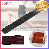 infrared led red light therapy belt waist shoulder back massage pad with 850nm660nm led beads pain relirf weight loss body slim