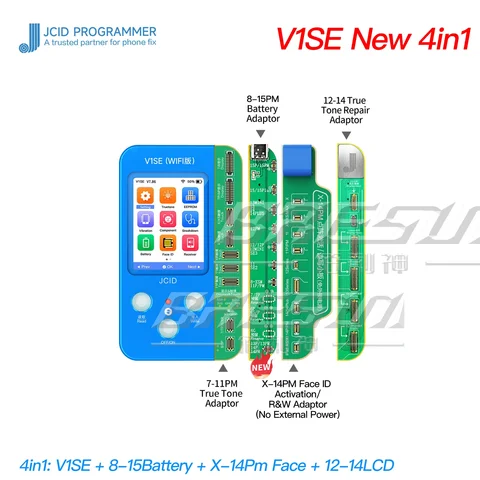Программатор JC V1SE для iPhone 11 12 Mini 13 Pro Max 14, Фоточувствительный, оригинальный цвет, сканер отпечатков пальцев, программатор батареи
