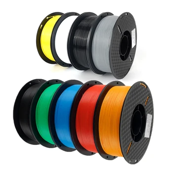 PLA Filament 1.75mm 3D Printer Filament 3D Printing Plastic Material No Bubble 1KG 2.2LBS Rainbow Spool for 3D Printers 3D Pen 2