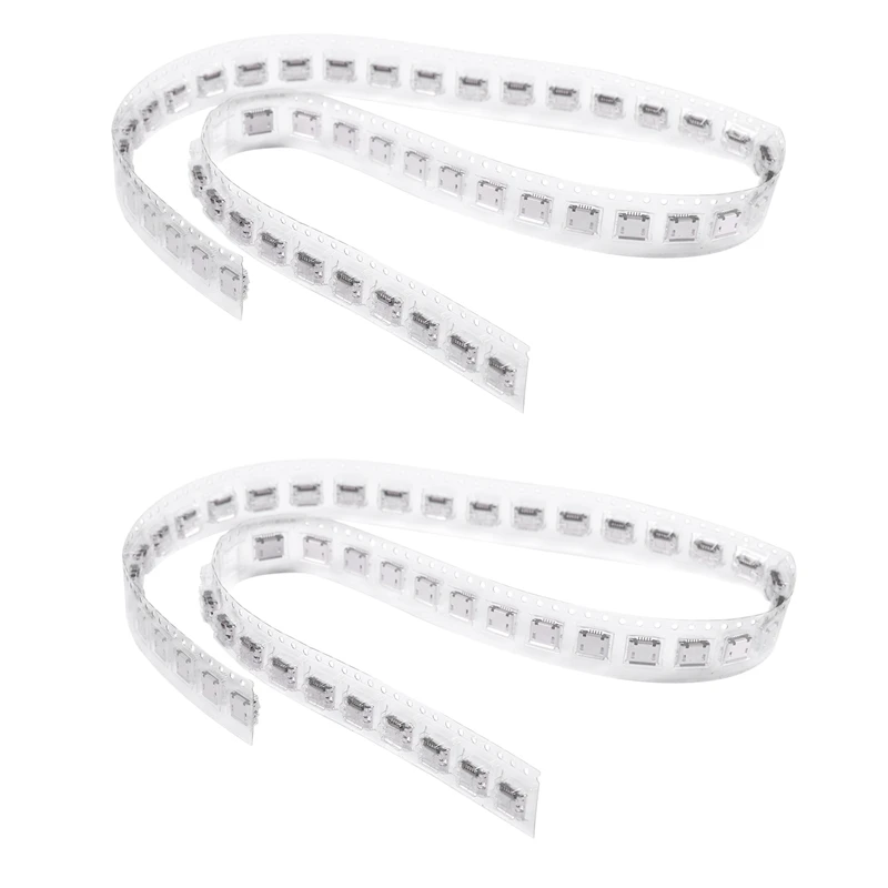 

Новинка 100 Pcs PCB SMT Micro-USB Тип B 5-контактный гнездовой адаптер Jack