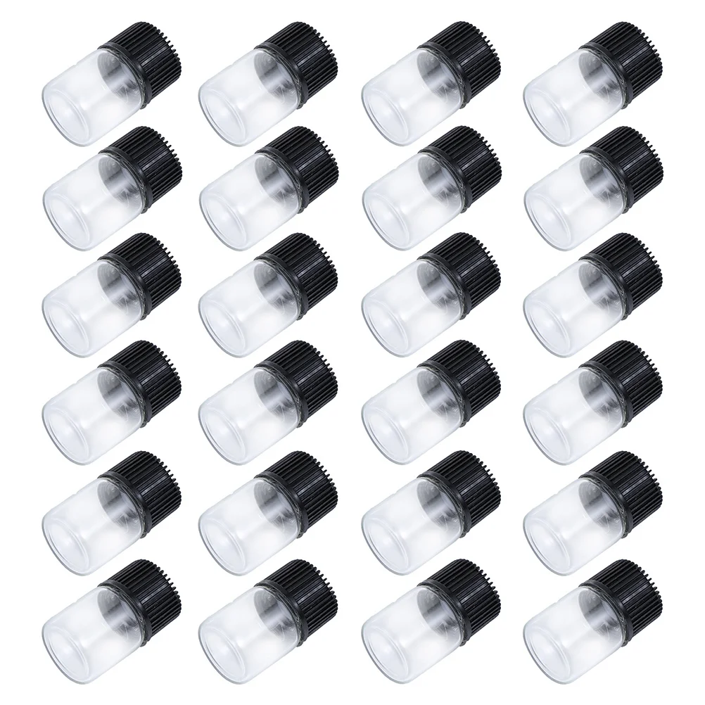 

Sample Oil Essential Refillable Vials Jars Travel Empty Mini Oils Transparent Make Dispensing Size Vial Tiny Caps Tubes Test