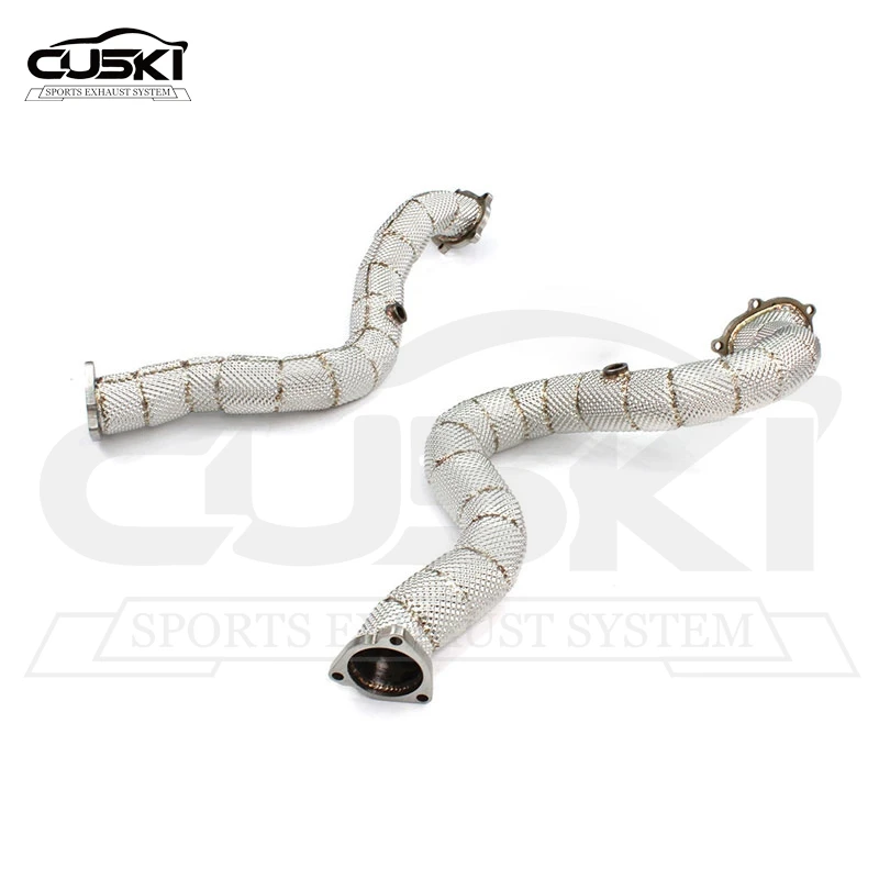 CUSKI канальная труба для AUDI S6 S7 RS6 RS7 C7 2013-2015 4 0 T высокая пропускная способность/с