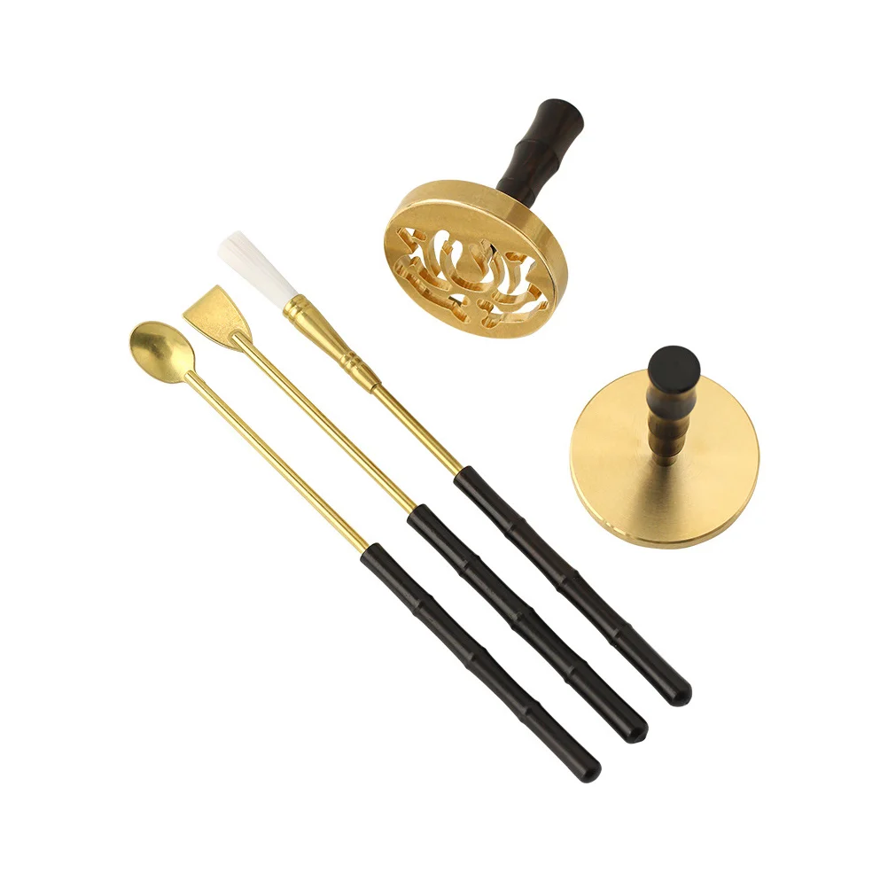 

1 Набор пресс для благовоний, инструмент для прессования благовоний, инструмент для благовоний, щетка для благовоний