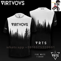 virtuous kids downhill jerseys short sleeve bike race training t shirt dh mtb offroad motorcycle children downhill ride clothing