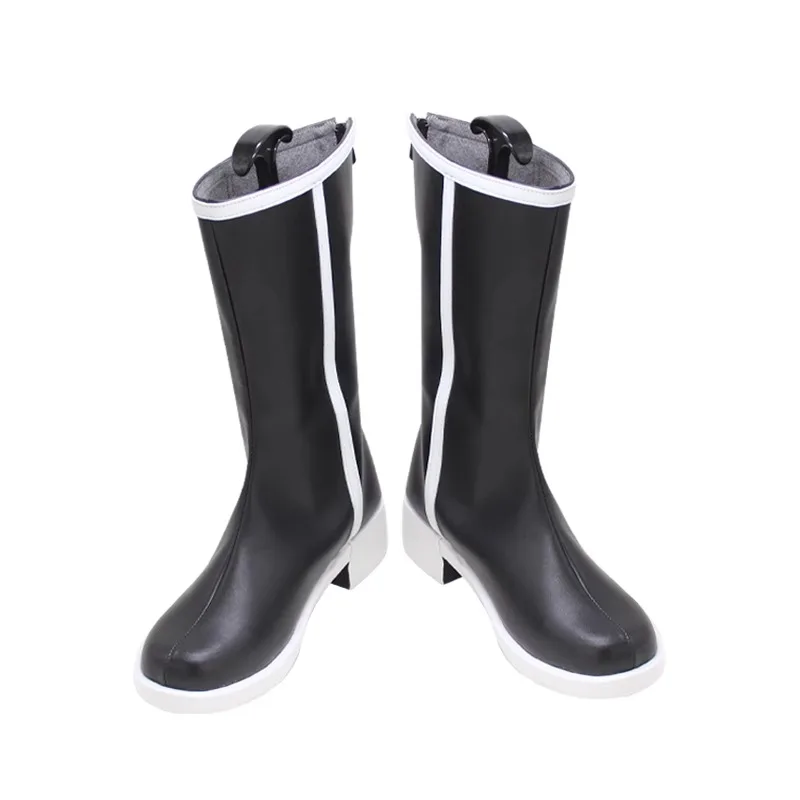 Tokyo Revengers Rindou Haitani Косплей Костюм Обувь Черные ботинки ручной работы из