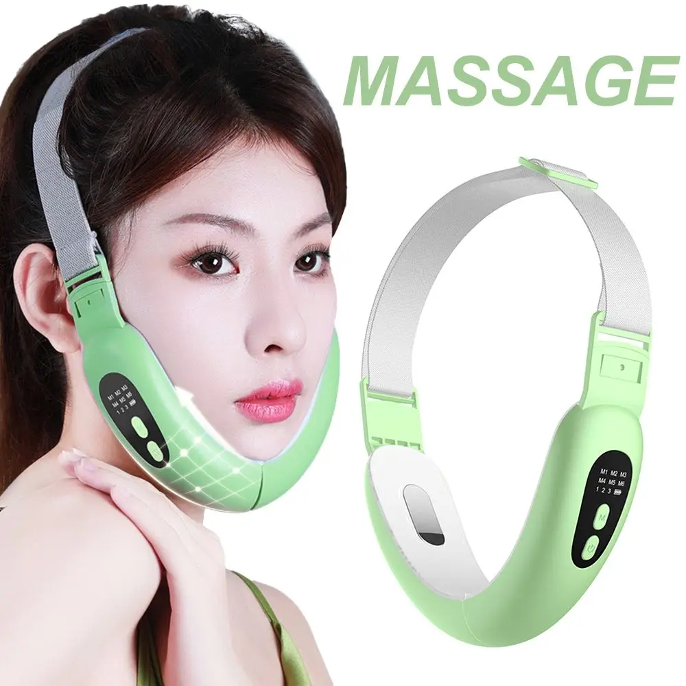 

Micro Current V Face Double Chin Machine Slimming Facial Lifting Massager Belt