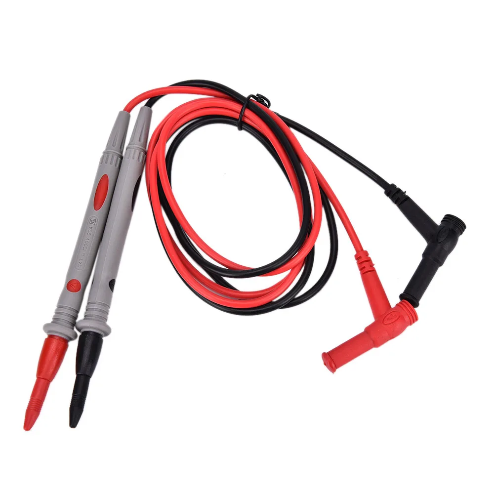 

Universal Probe Test Leads Pin for Digital Multimeter Needle Tip Meter Multi Meter Tester Lead Probe Wire Pen Cable 20A 1000V