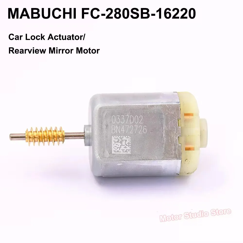 

Мотор Mabuchi FC-280SB-16220 для привода замка авто 12В