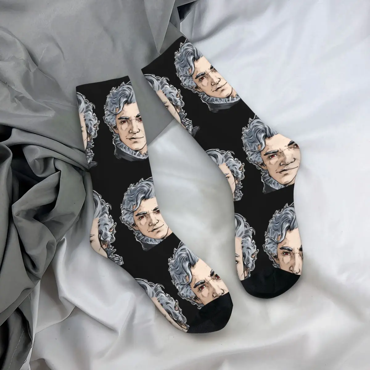 Чулки Astarion дорогой дизайн вампира новые носки Осенние нескользящие женские и