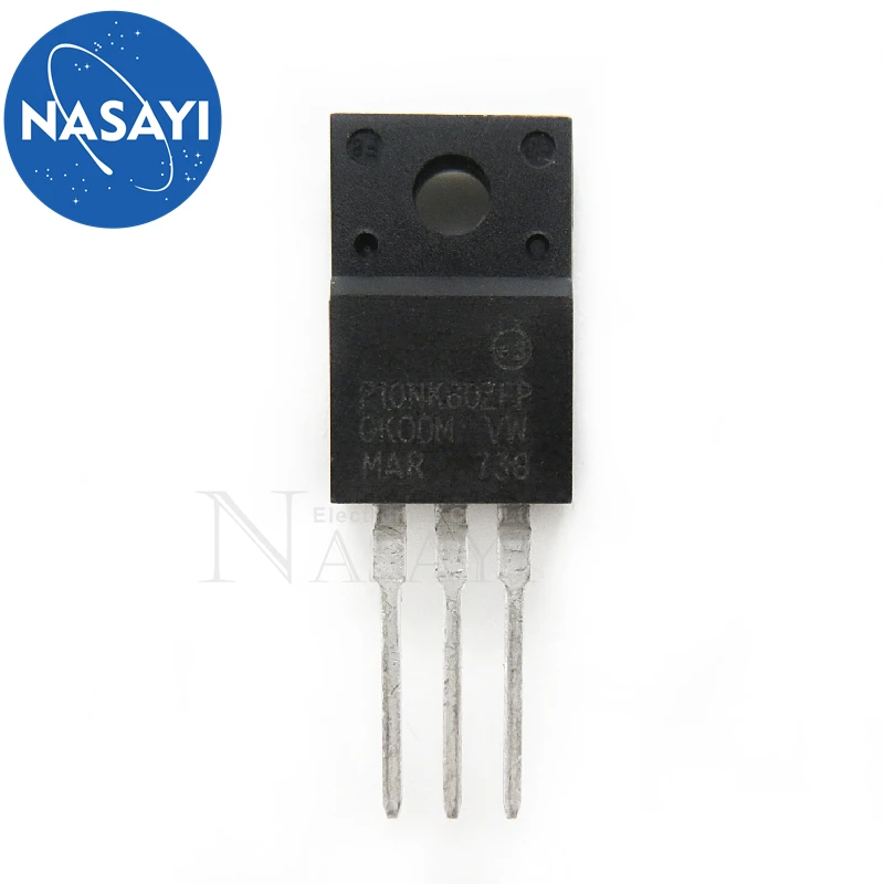 

5 шт. STP10NK60ZFP P10NK60ZFP TO-220F