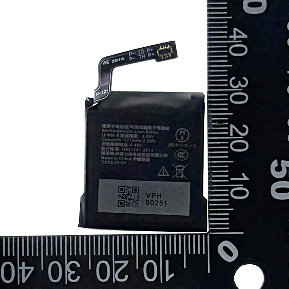 Фото Сменный аккумулятор SP492929SI 3.88V 577mAh для TicWatch Pro 3, GPS-батарея для смарт-часов Wear OS, аккумуляторы WH11013 + инструменты №3