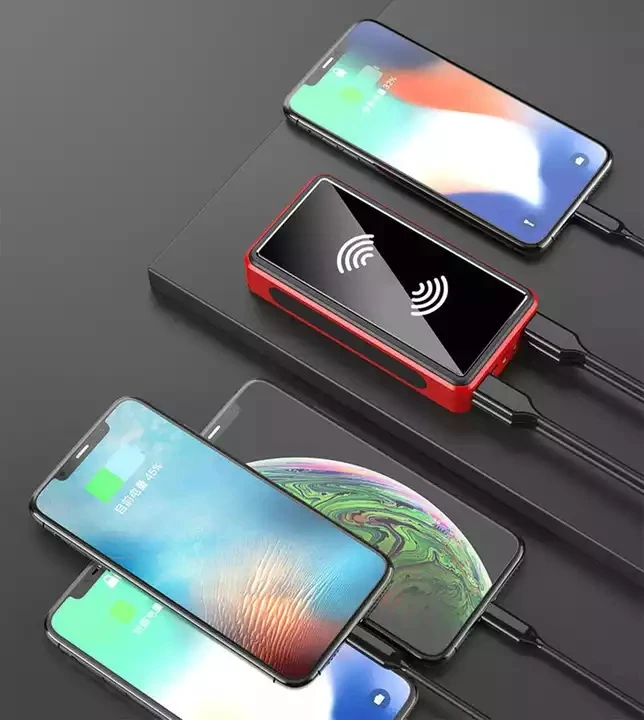 Внешний аккумулятор 20000 мАч с солнечной батареей большой емкости |