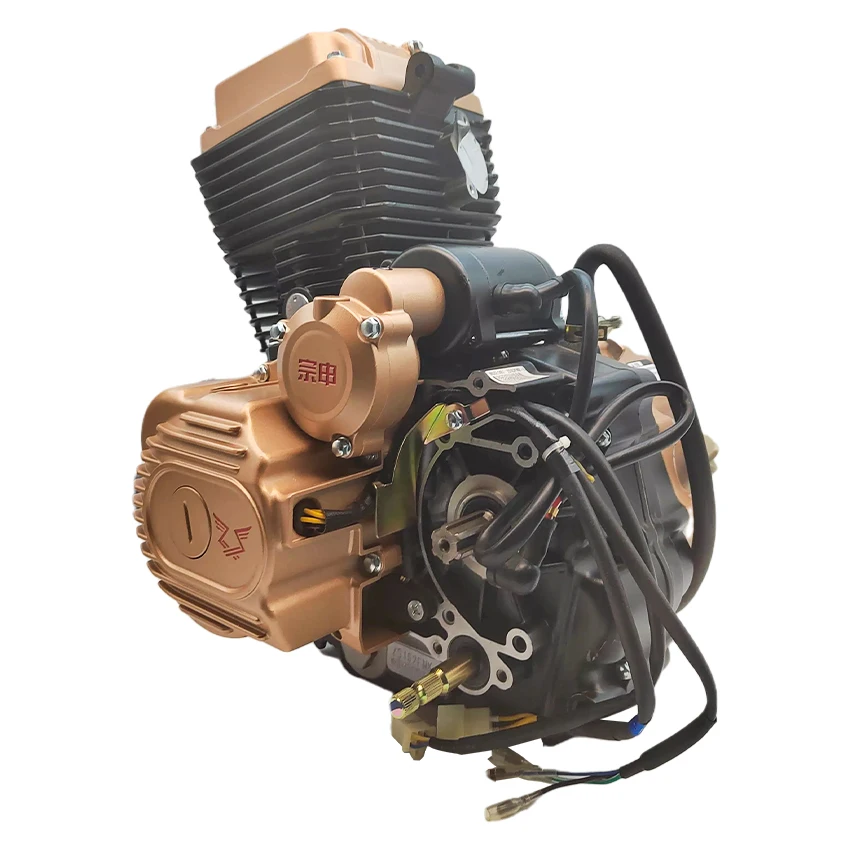 Двигатель Zongshen CG200cc, одноцилиндровый, 5-ступенчатая коробка передач, с воздушным охлаждением, 4-тактный, для мотоциклов, трициклов, запчасти и аксессуары. (art.: 3920db6707795) - 3920db6707795