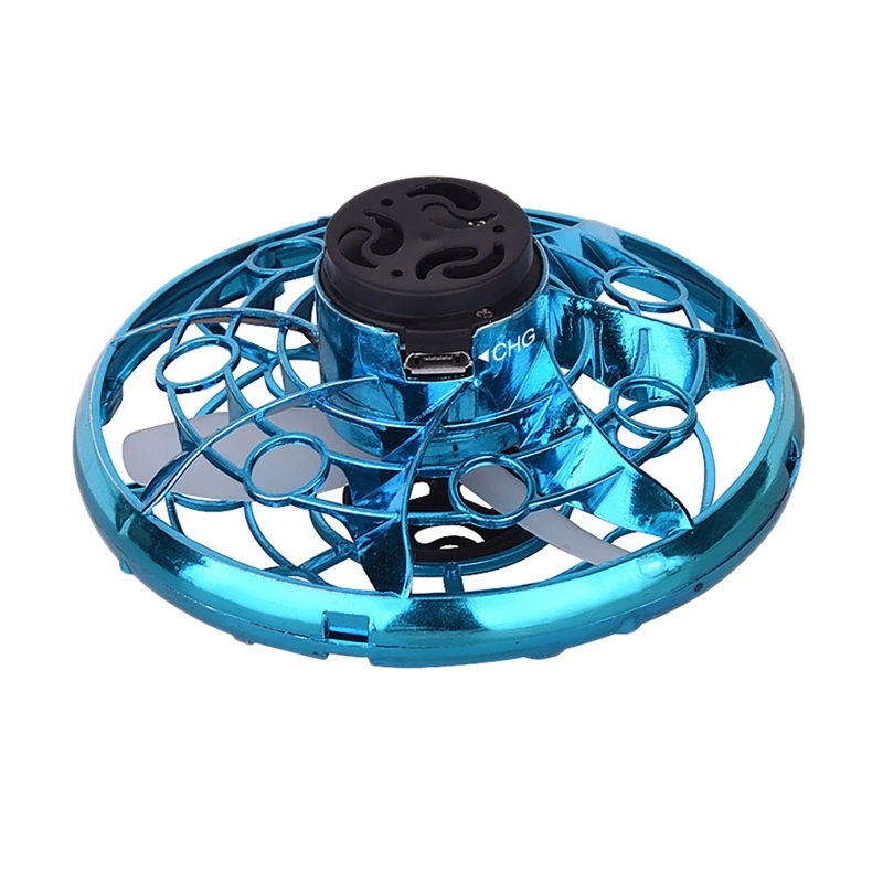 

RC Drone UFO Mini Drone Induction Hand Control Drones Fingertip Gyro Toys LED Luminous Whirling Magic Flying Ball Gift