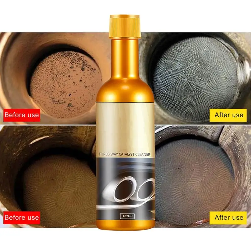 

120ml Catalytic Converter Cleaner Car Catalyst Engine Booster Cleaner Remove Carbon Engine Booster Clean Engine Accelerator