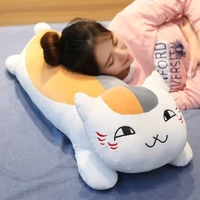 natsumes book of friend takashi natsume nyanko sensei cute cat doll plush toy bed sleeping pillow doll for children birthday