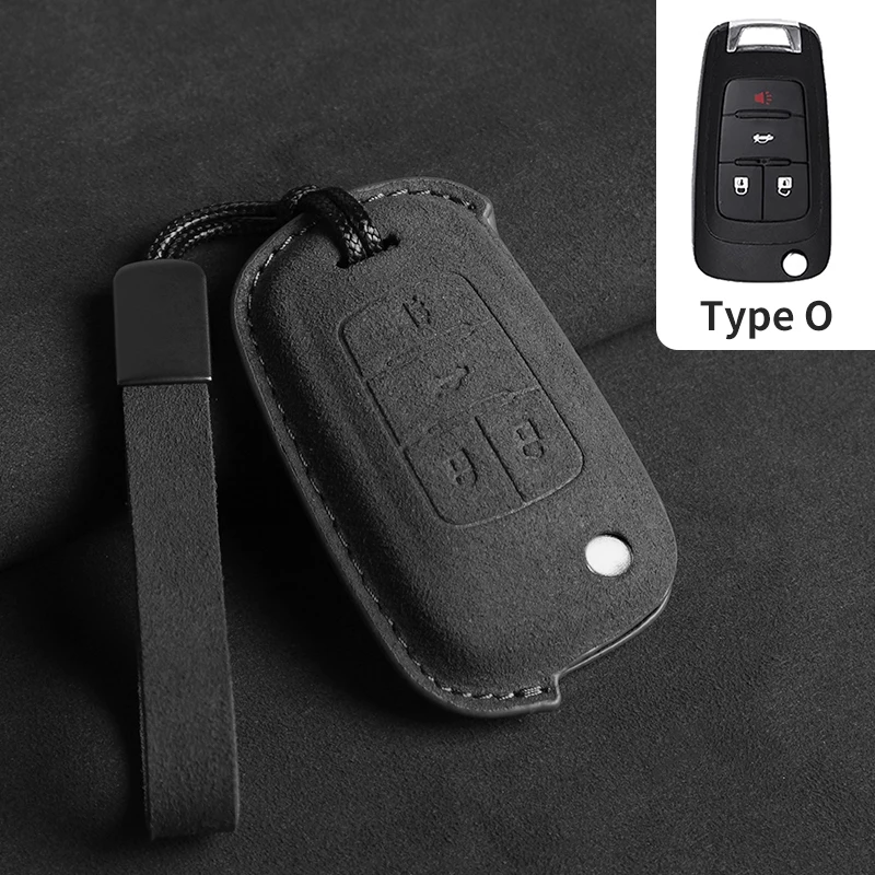 

Замшевый автомобильный флип-чехол для Chevrolet Cruze, Aveo, Trax, Sail, Opel, Vauxhall, Astra J, Corsa, Insignia, брелок