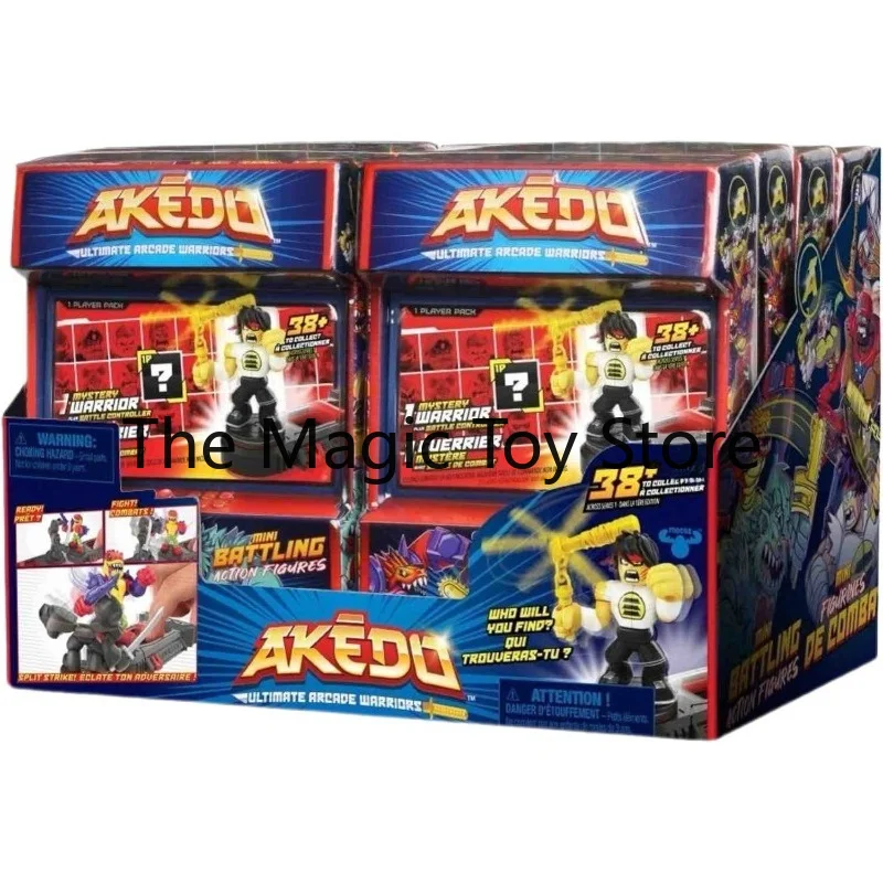 Фото Коллекционные фигурки AKEDO Ninja Fury Battle Action Figures S1 S3 S7, лимитированная серия, игрушки-сюрпризы в закрытых коробках для коллекционирования №2
