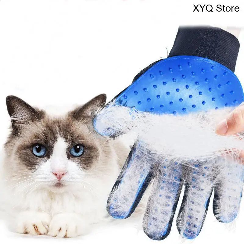 

Pet bath gloves Remove dirt massage fingers silicone gloves cats dogs cleaning products Pet massage gloves grooming hair .