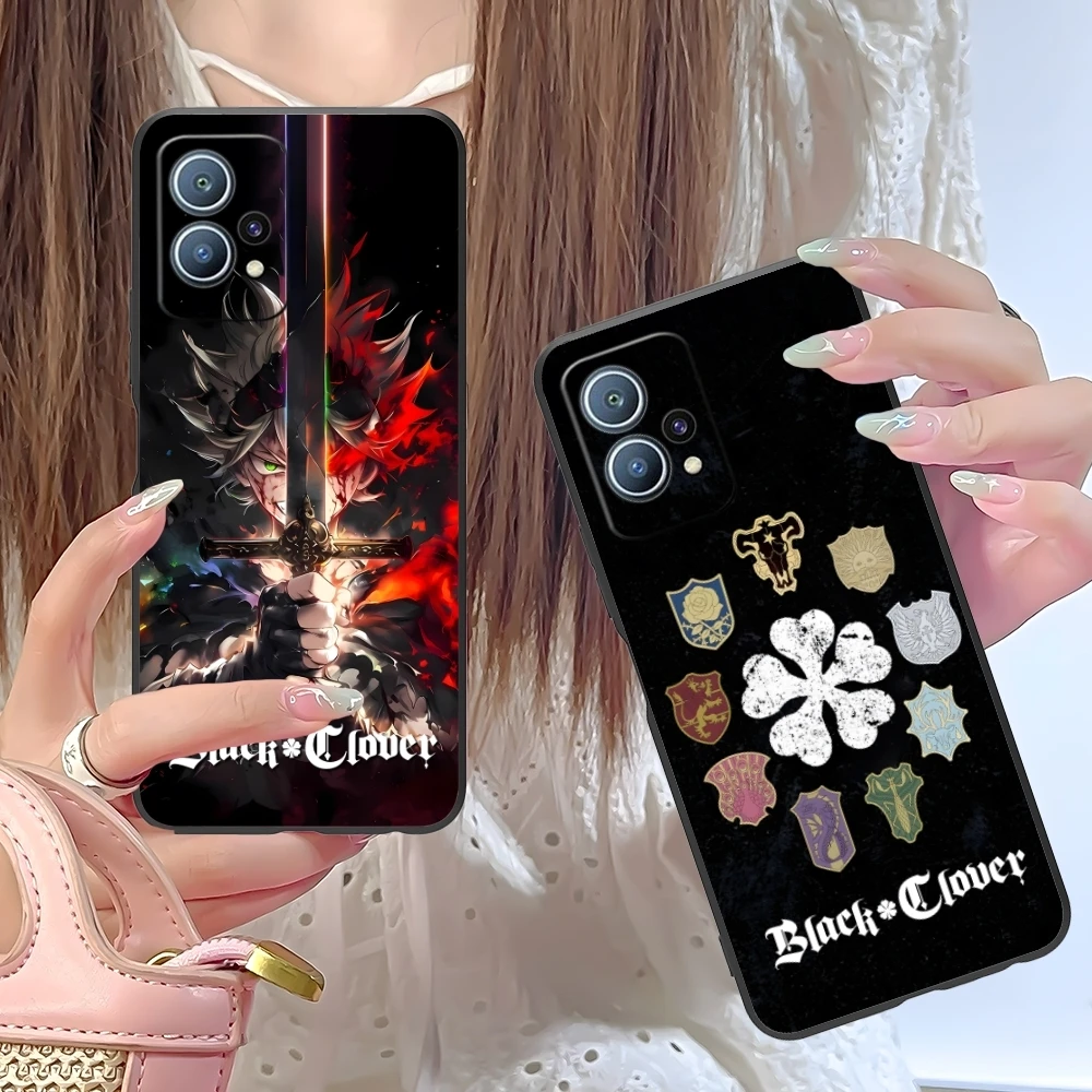 Asta Clover Smart Mobile Cell Phone Case for Huawei P60 P50 P40 P30 P20 P10 P9 P8 Pro Lite Plus Black Soft Cover Shell